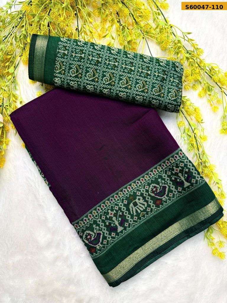 Fancy Mulcotton Saree