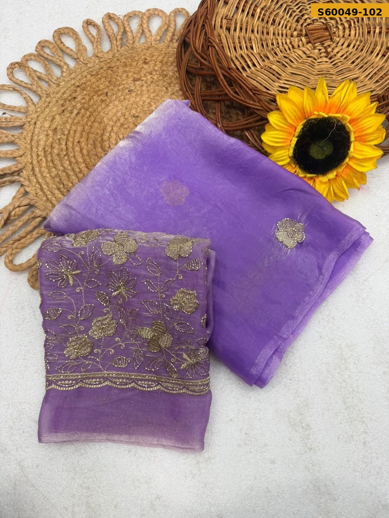 Fancy Rangoli Crush Saree