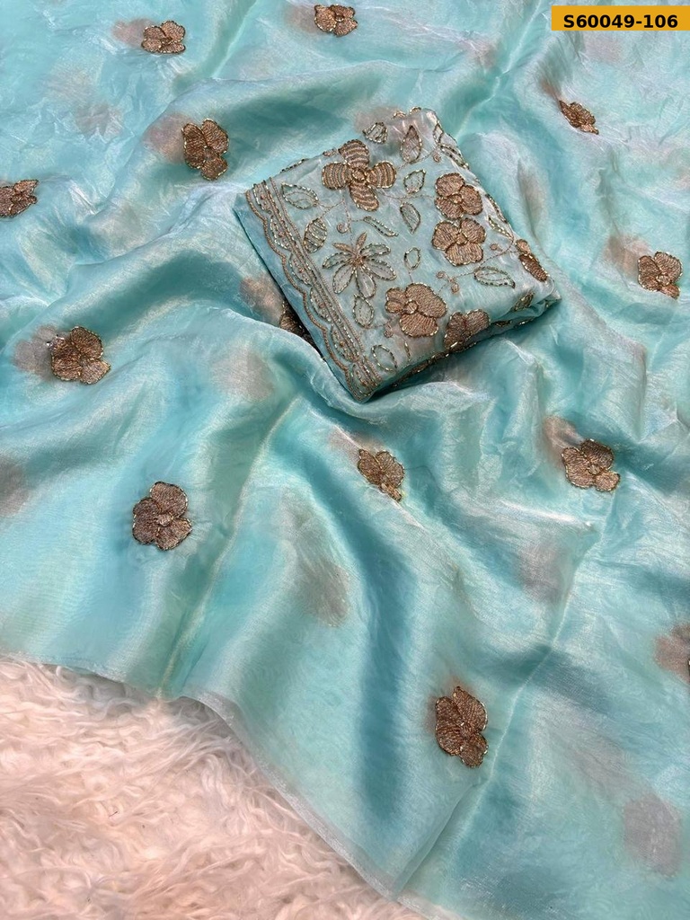 Fancy Rangoli Crush Saree