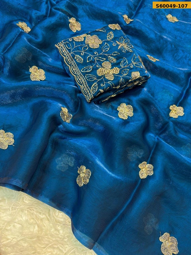 Fancy Rangoli Crush Saree