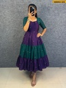 Fancy Blooming Vichitra Silk Maxi