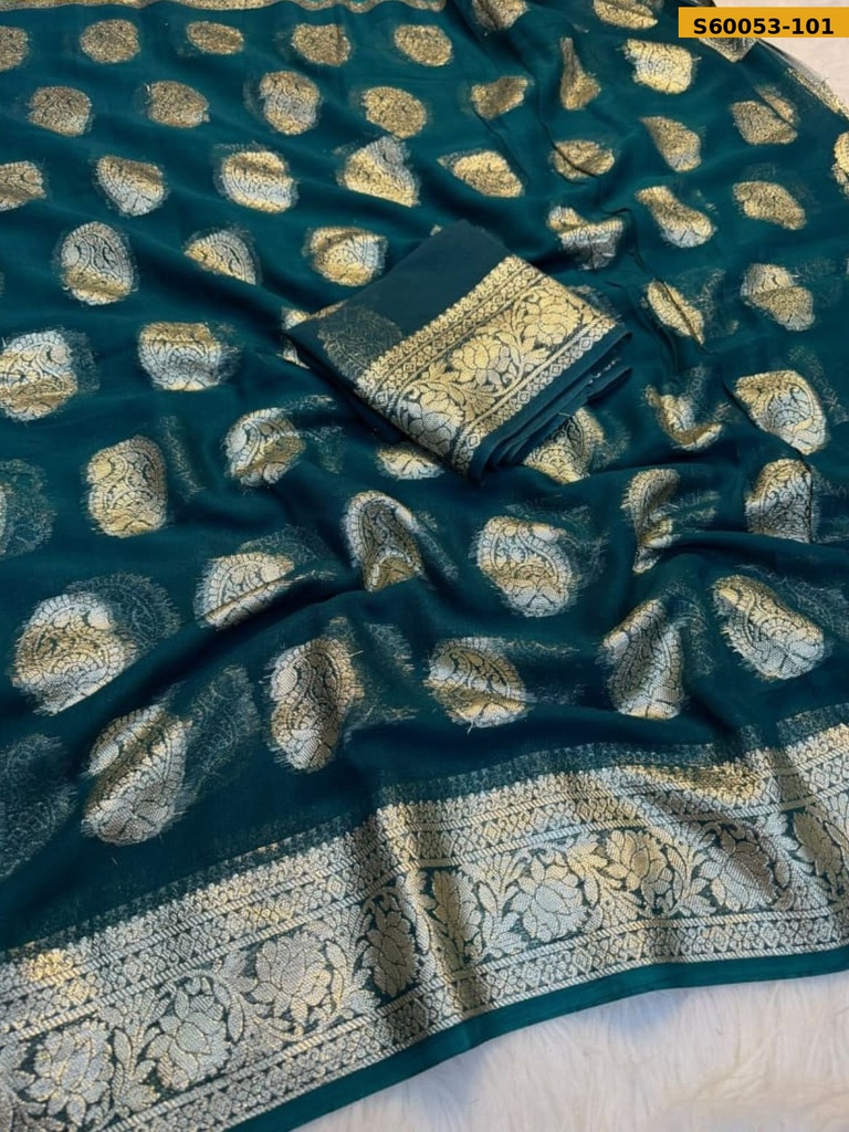 Fancy Viscose Georgette Saree