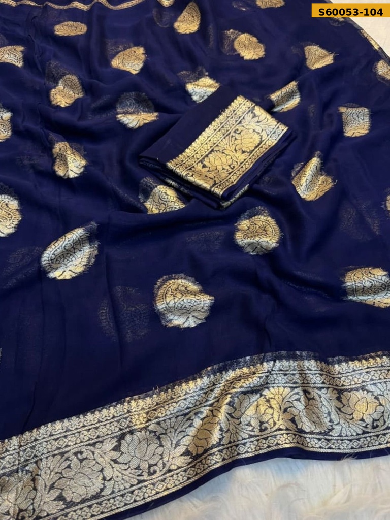 Fancy Viscose Georgette Saree