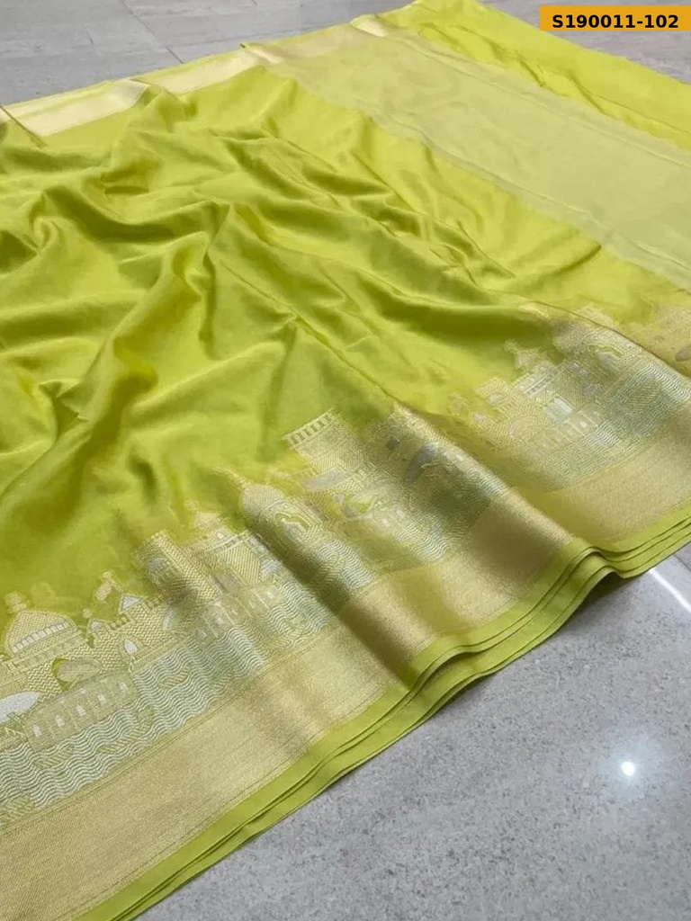 Fancy Banarasi Soft Warm Silk Saree