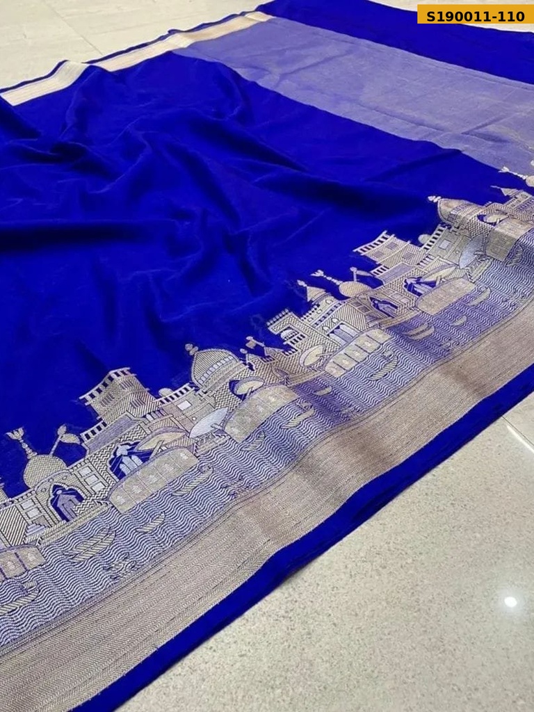 Fancy Banarasi Soft Warm Silk Saree