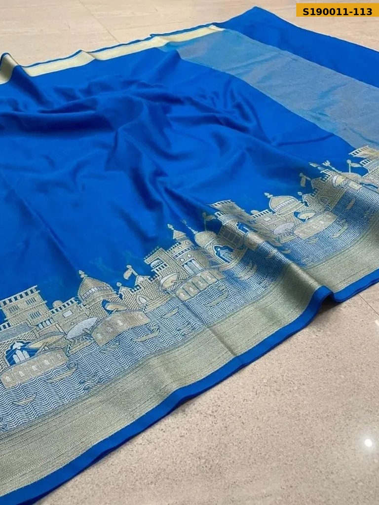 Fancy Banarasi Soft Warm Silk Saree