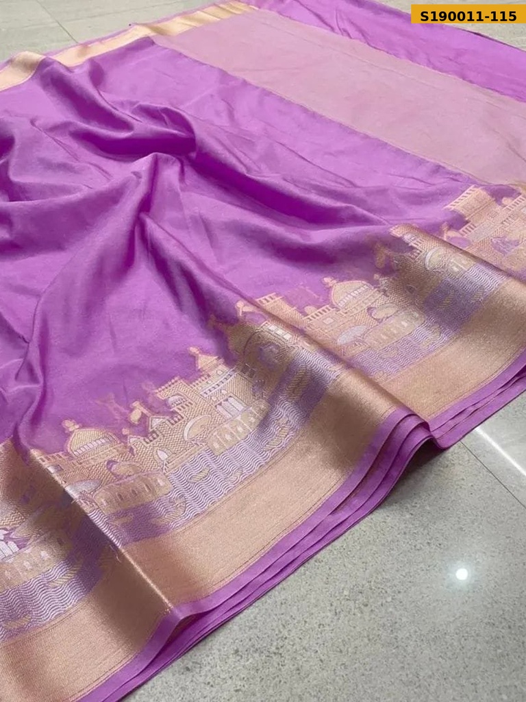Fancy Banarasi Soft Warm Silk Saree