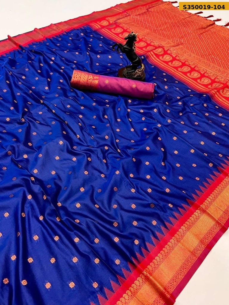 Fancy Kanji Gadwal Silk Saree