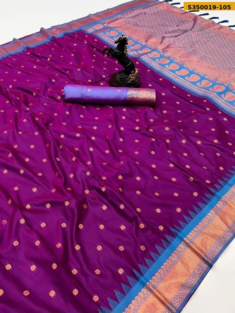 Fancy Kanji Gadwal Silk Saree