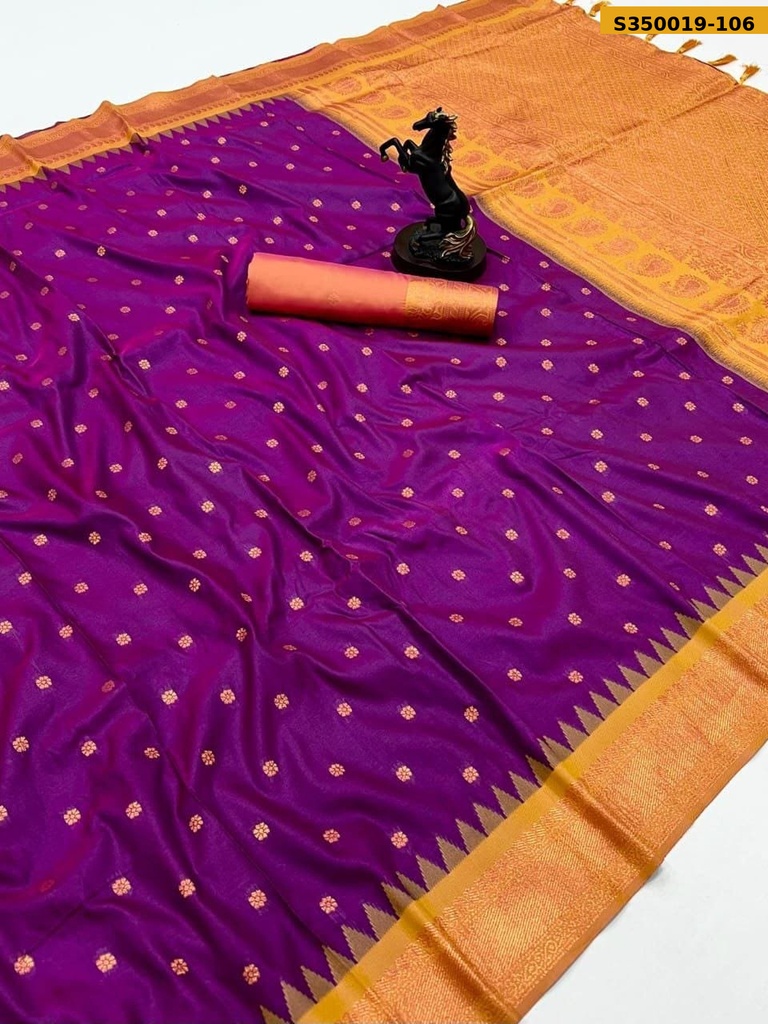 Fancy Kanji Gadwal Silk Saree