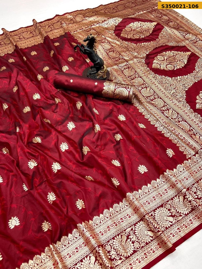 Fancy Soft Banarasi Silk Saree