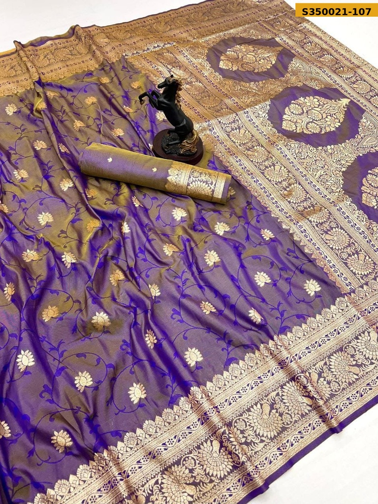Fancy Soft Banarasi Silk Saree