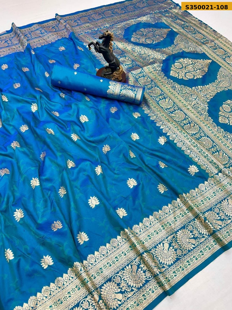 Fancy Soft Banarasi Silk Saree
