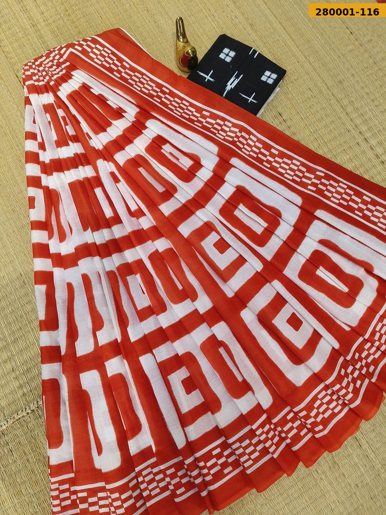 Pure Mulmul cotton Sarees