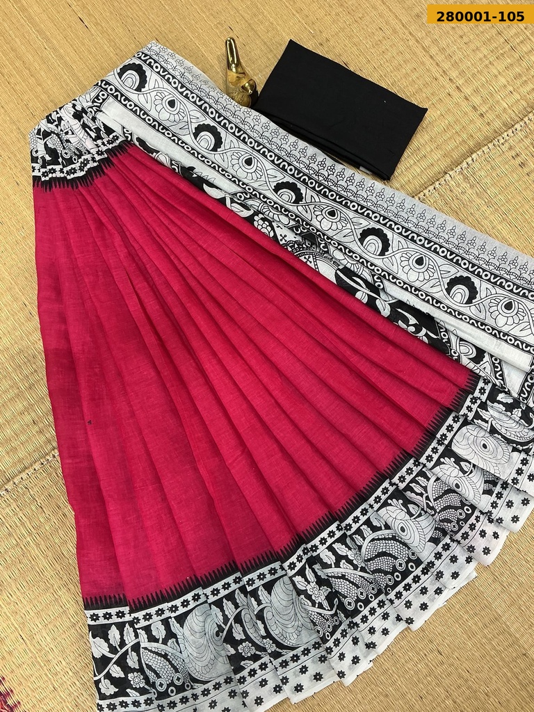 Pure Mulmul cotton Sarees