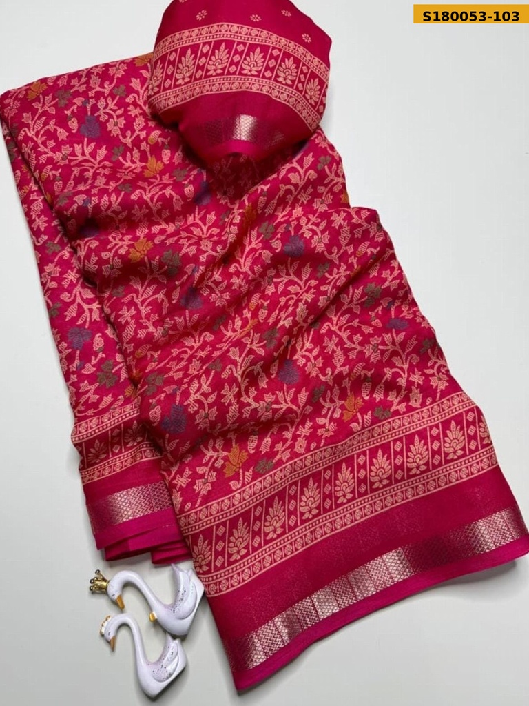 Fancy Soft Marshmallow Saree