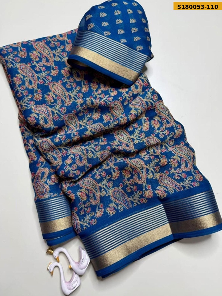 Fancy Soft Marshmallow Saree