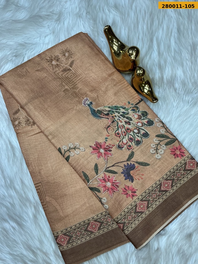 Fancy Shikha Cotton Tissue silk saree