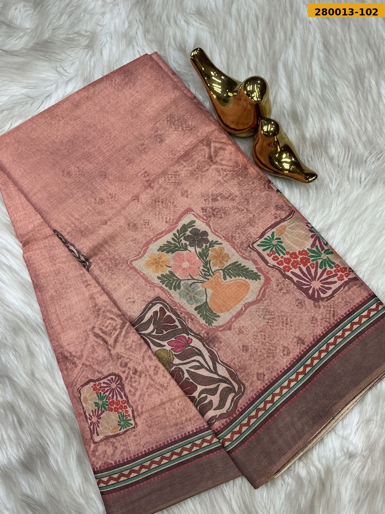 Fancy Shikha Cotton Tissue silk saree