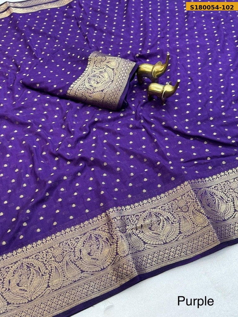 Fancy Viscose Soft Silk Sarees