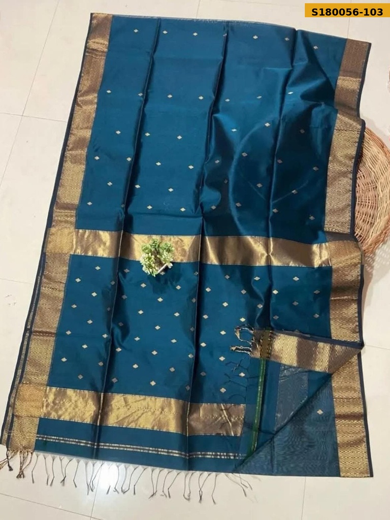 Fancy Maheshwari Cotton Silk Sarees