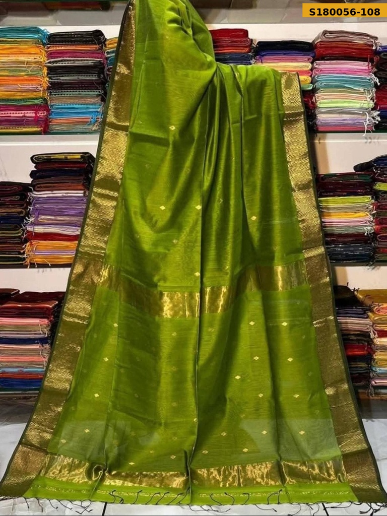 Fancy Maheshwari Cotton Silk Sarees