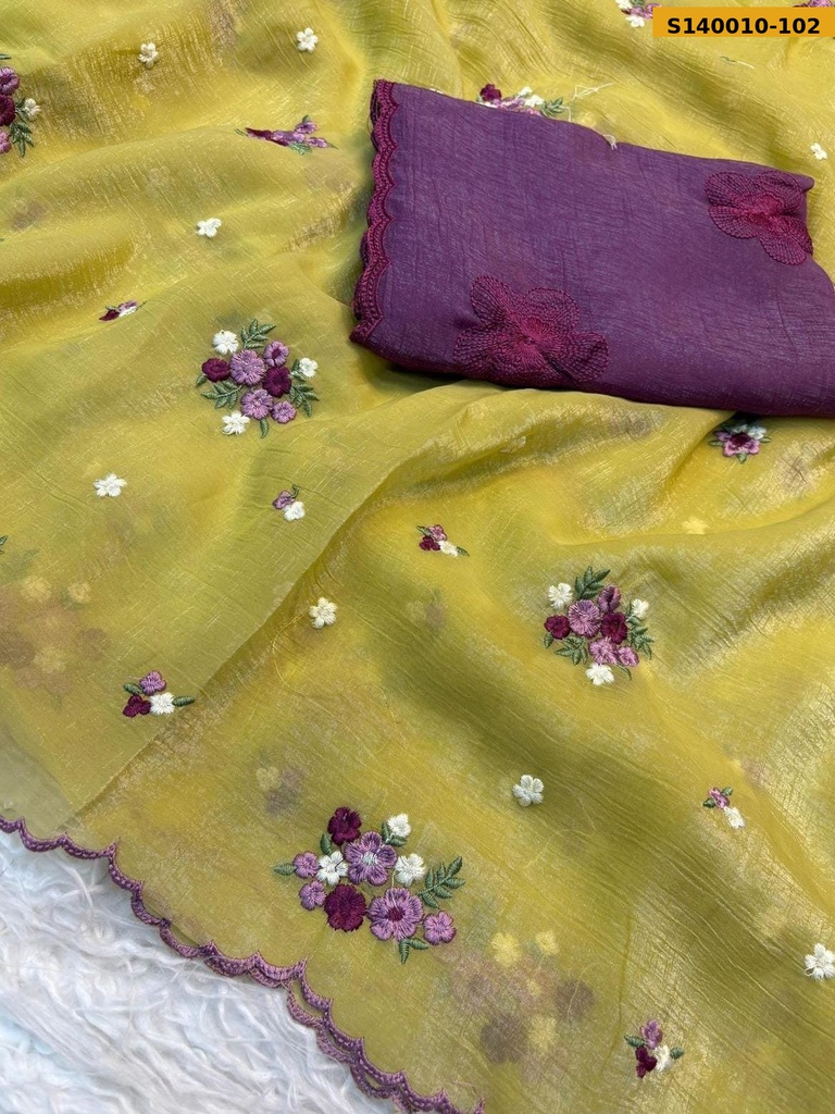 Fancy Crunchy Silk Sarees