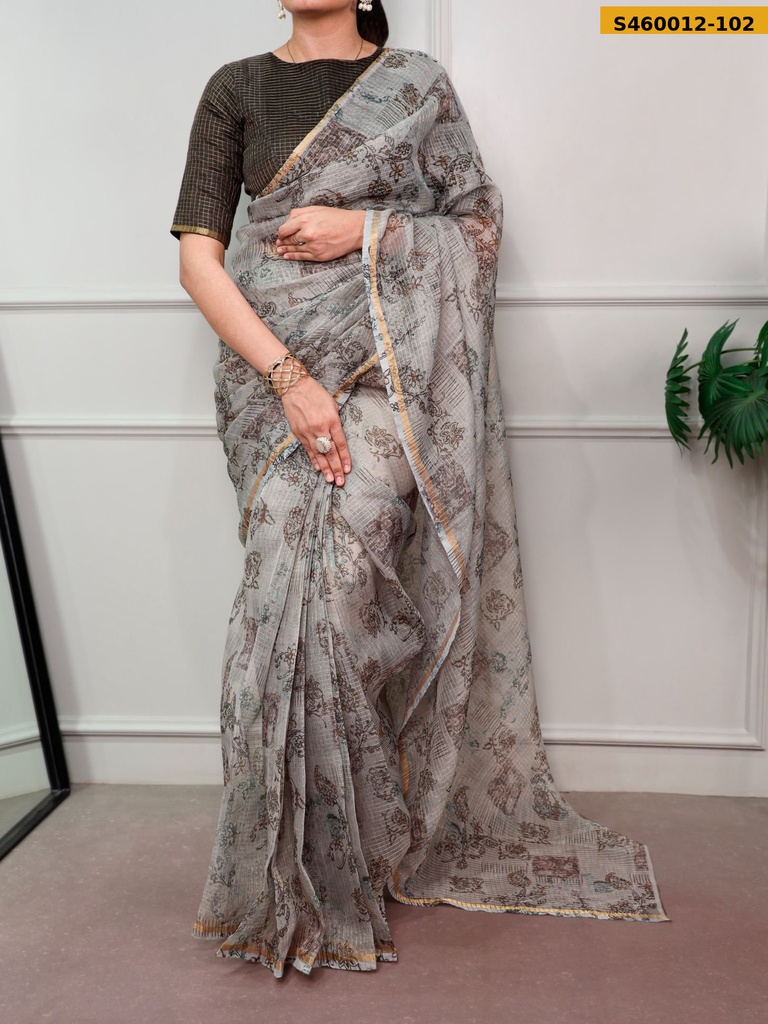 Fancy Kota Doria Saree