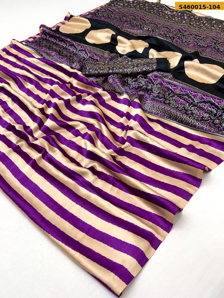 Fancy Soft Semi Modal Silk Saree
