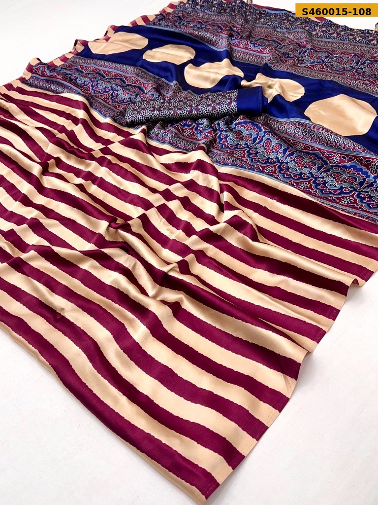 Fancy Soft Semi Modal Silk Saree
