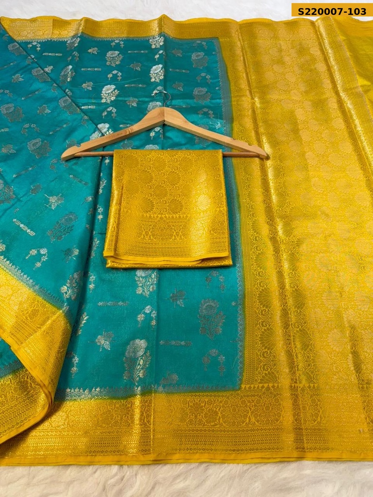 Fancy Banarasi Katan Soft Silk Sarees