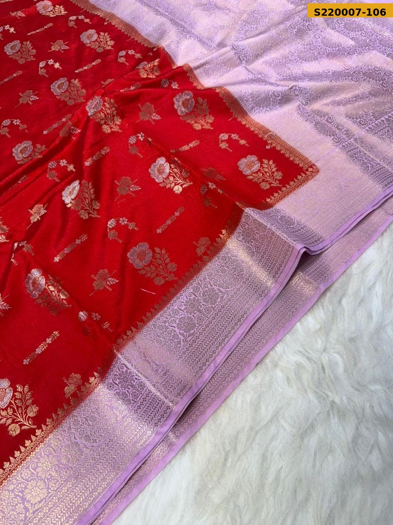 Fancy Banarasi Katan Soft Silk Sarees