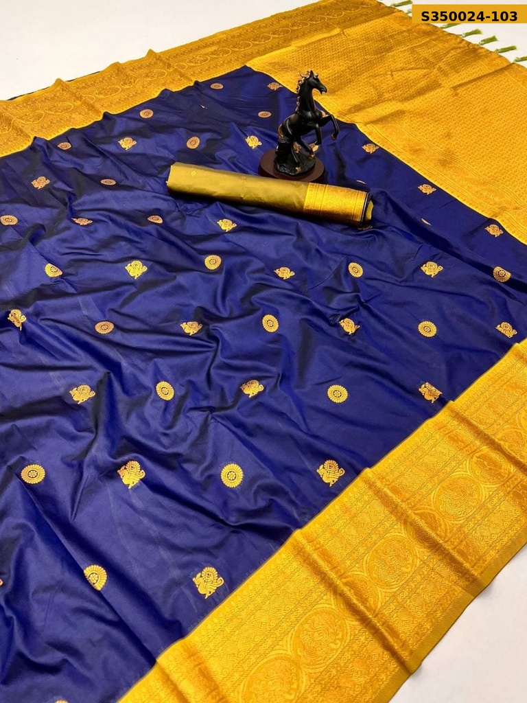 Fancy Gadwal Soft Silk Sarees