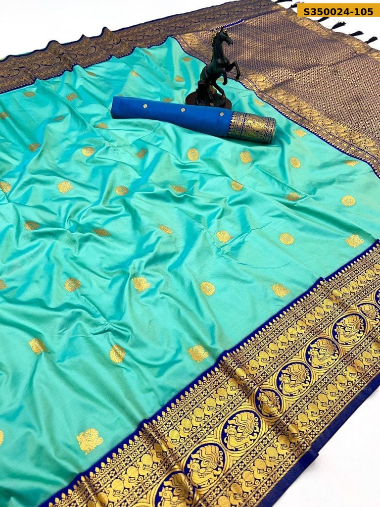 Fancy Gadwal Soft Silk Sarees