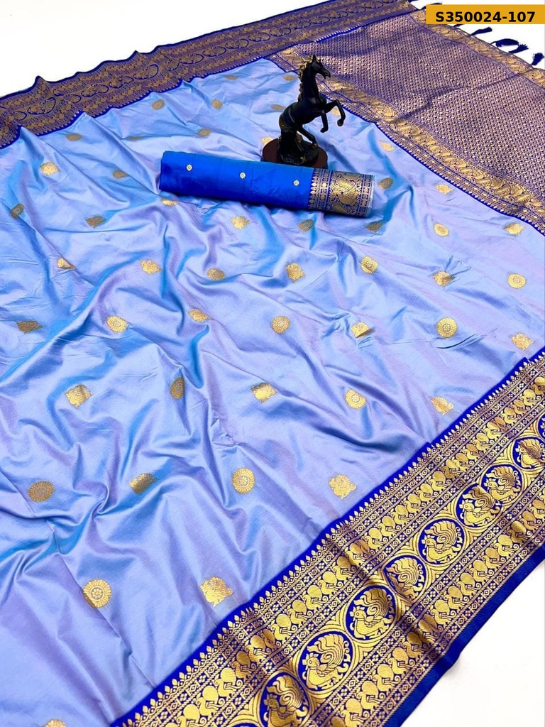 Fancy Gadwal Soft Silk Sarees