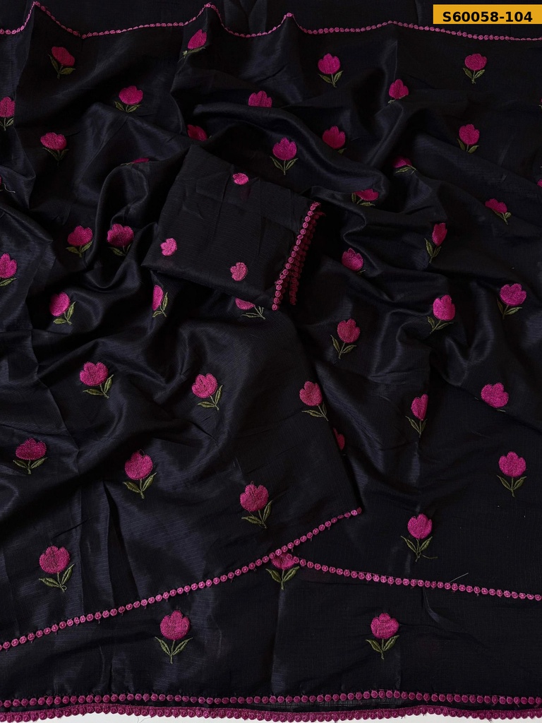 Fancy Kota Doriya Silk Saree