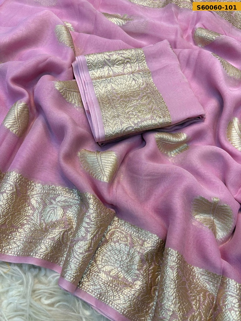 Fancy Viscose Georgette Saree