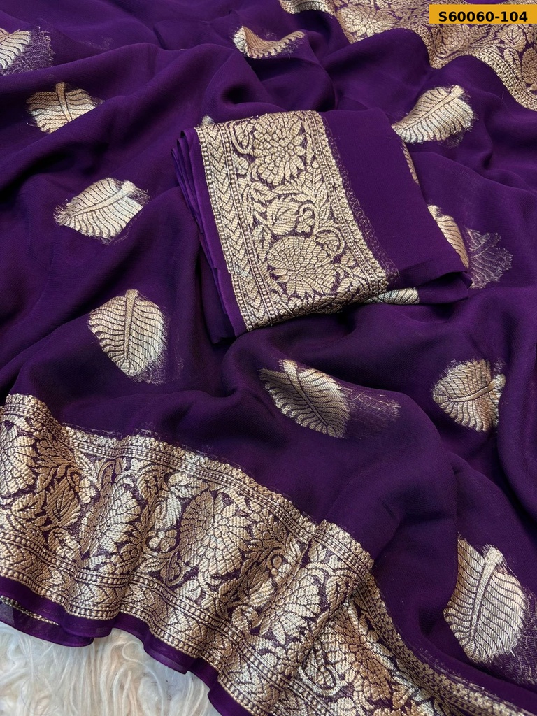Fancy Viscose Georgette Saree