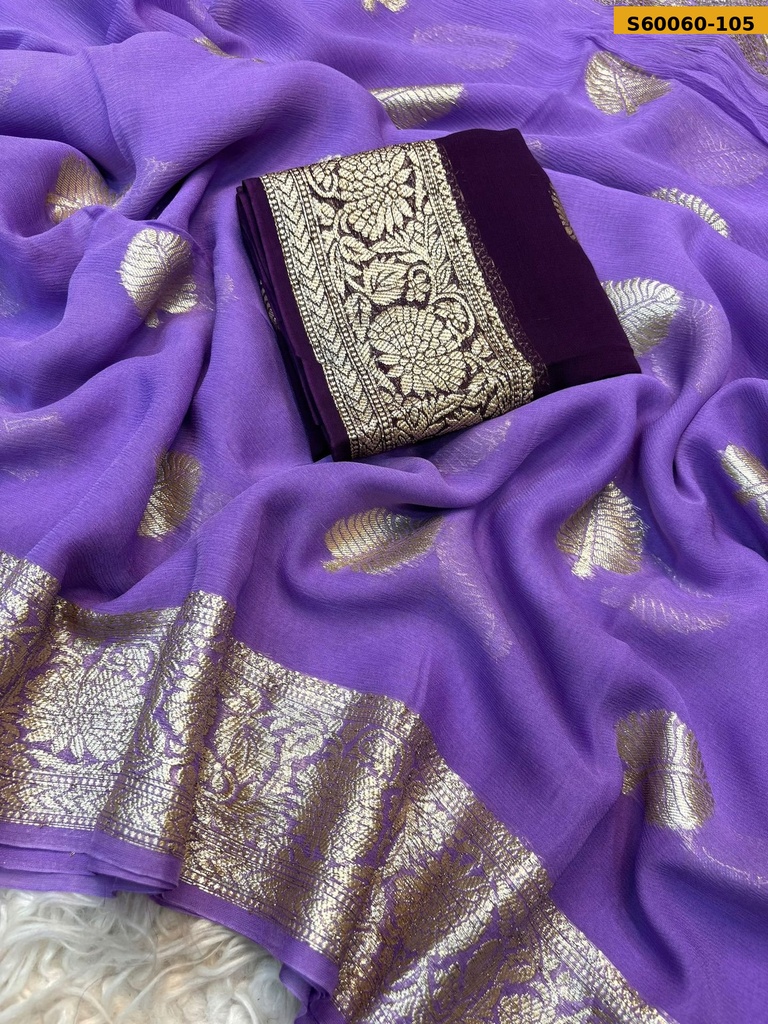 Fancy Viscose Georgette Saree