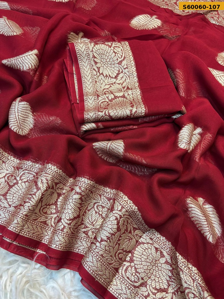 Fancy Viscose Georgette Saree