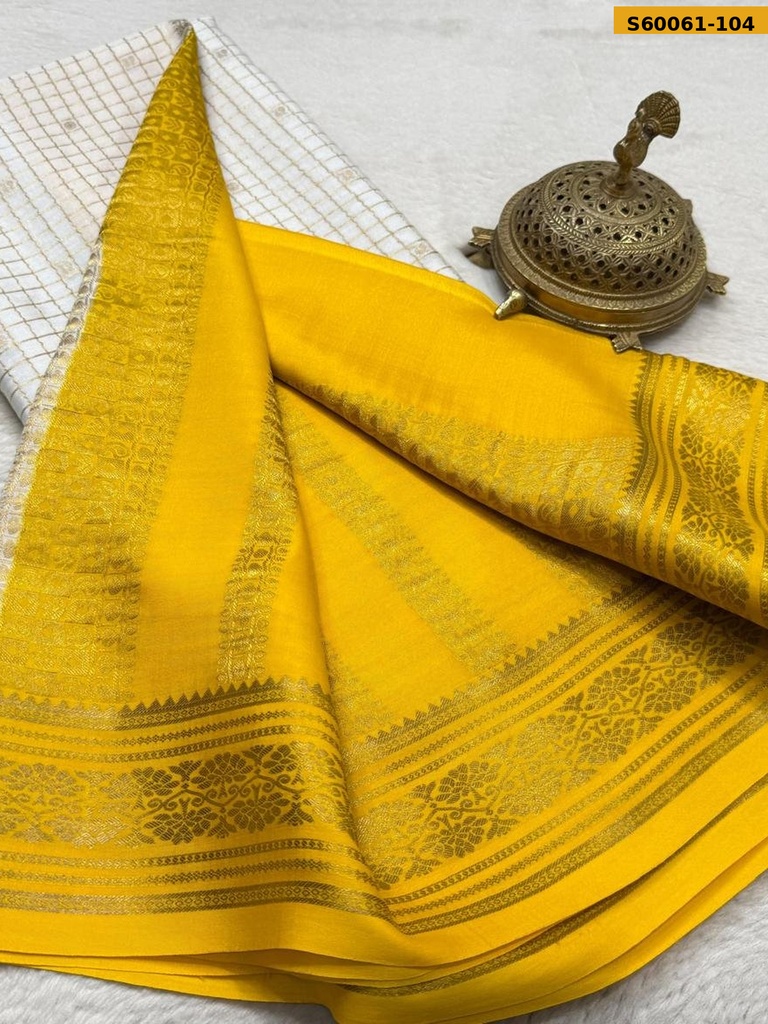 Fancy Crepe Silk  Saree