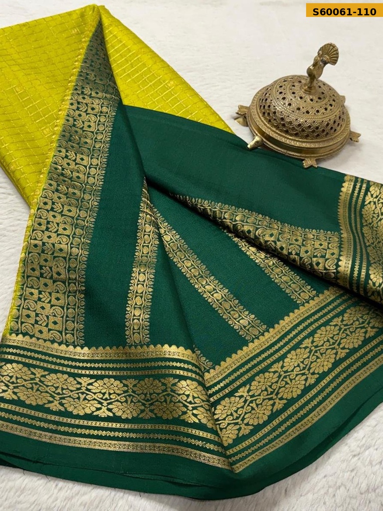 Fancy Crepe Silk  Saree