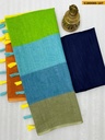 Fancy Linen Rainbow Saree