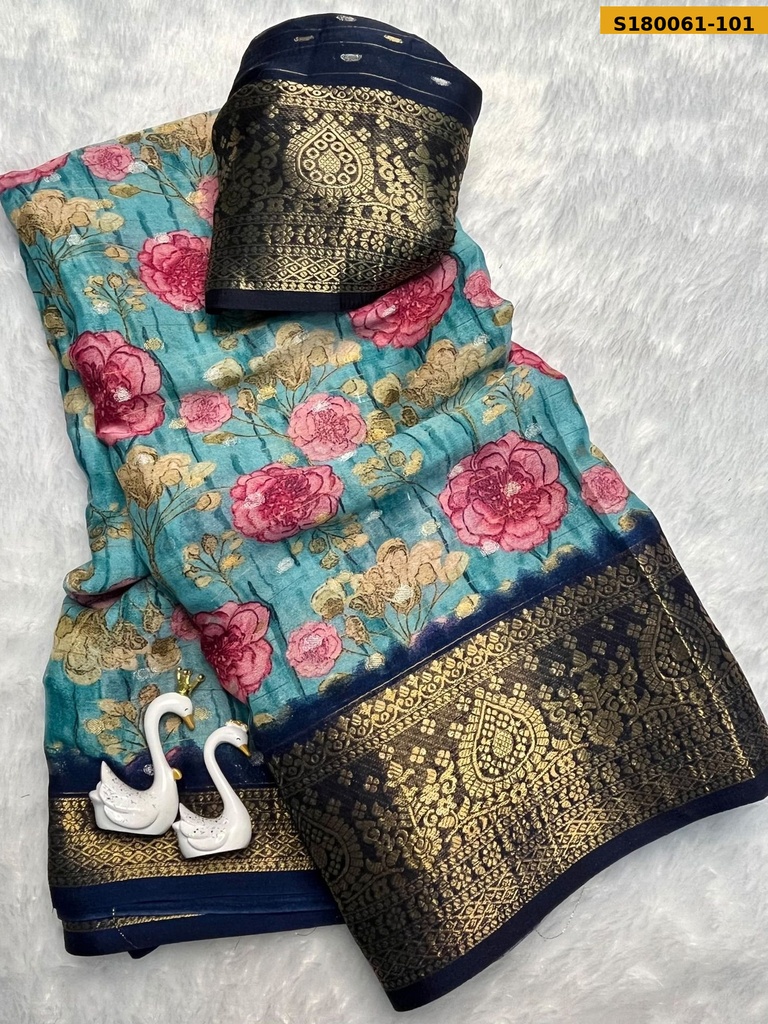 Fancy Mysore Silk Saree