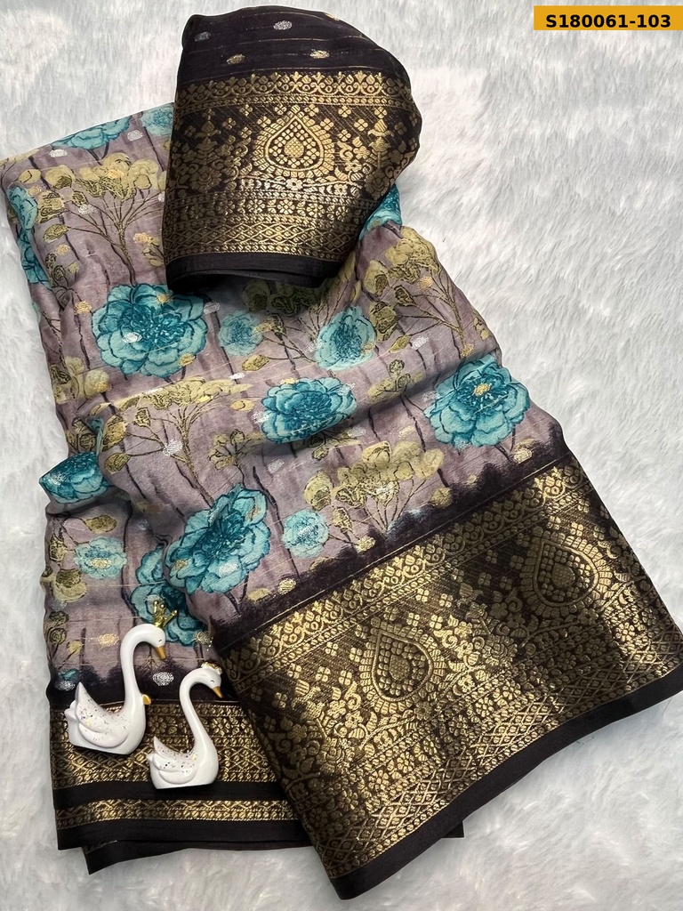 Fancy Mysore Silk Saree