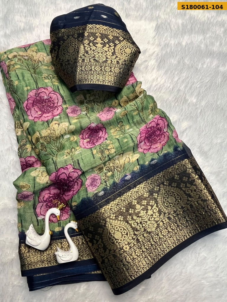 Fancy Mysore Silk Saree