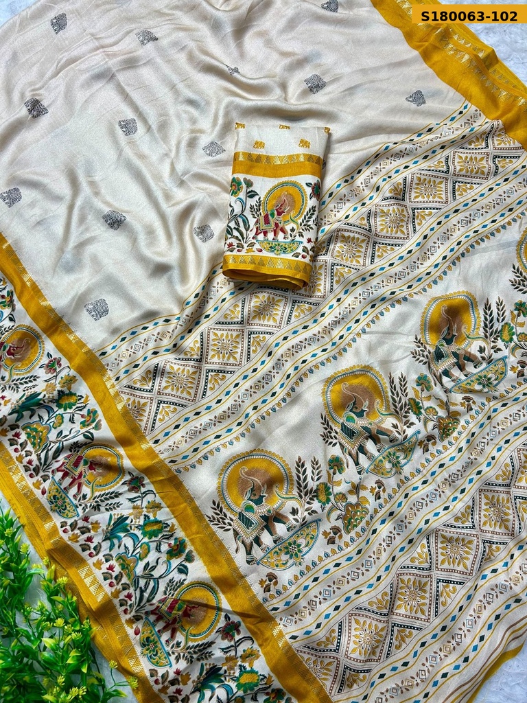 Fancy Marshmellow Saree