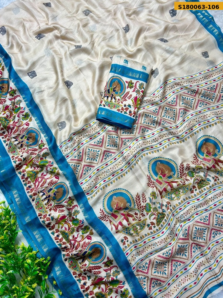 Fancy Marshmellow Saree