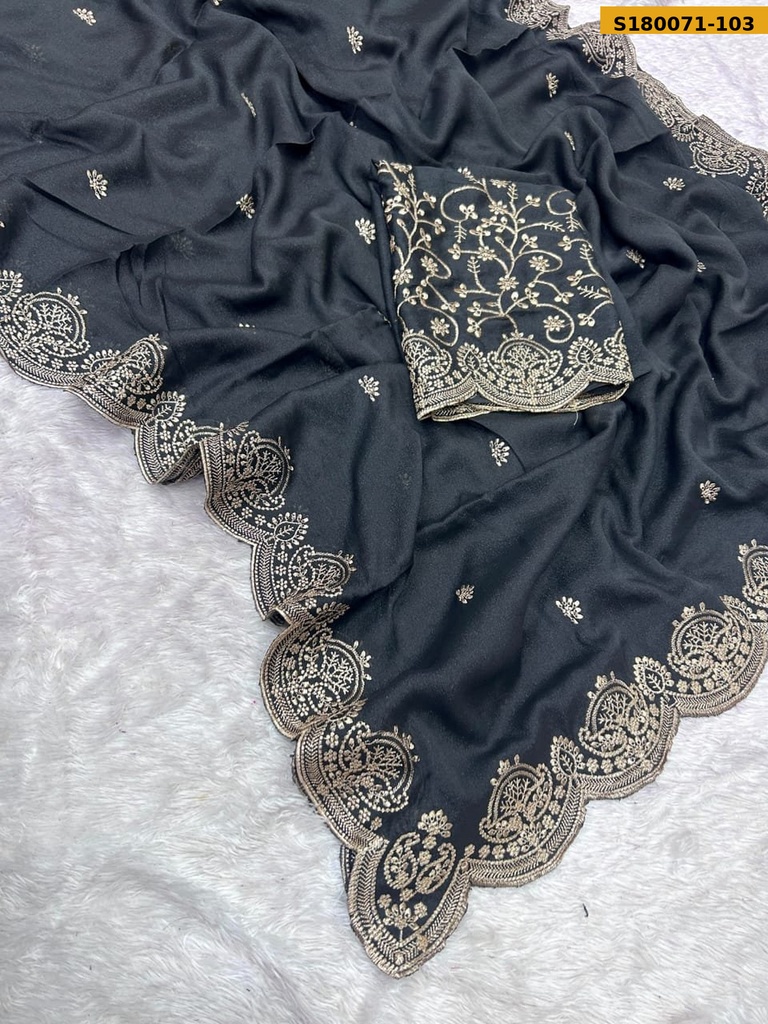 Fancy Star Georgette Saree