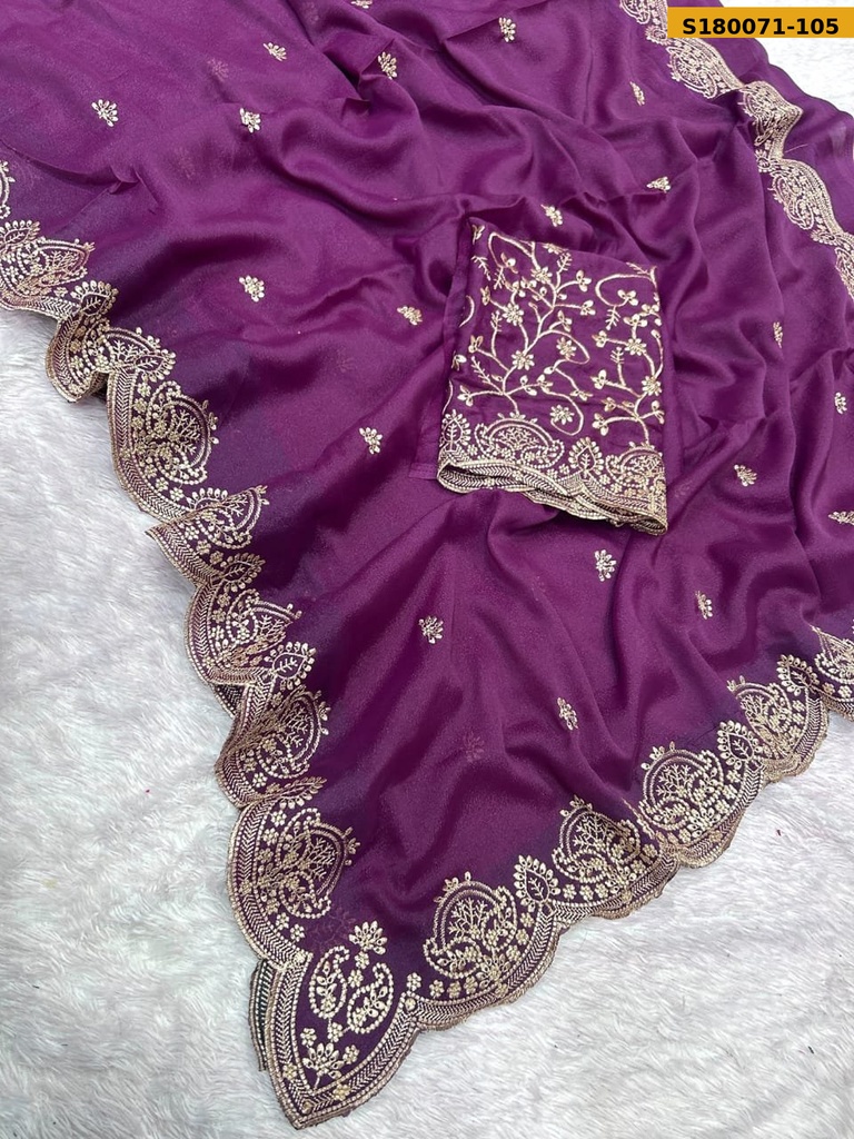 Fancy Star Georgette Saree